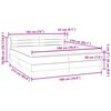 vidaXL Box Spring &Kappa;&rho;&epsilon;&beta;ά&tau;&iota; &mu;&epsilon; &sigma;&tau;&rho;ώ&mu;&alpha;&tau;&alpha; &Sigma;&kappa;&omicron;ύ&rho;&omicron; &pi;&rho;ά&sigma;&iota;&nu;&omicron; &Beta;&epsilon;&lambda;&omicron;ύ&delta;&iota;&nu;&omicron;