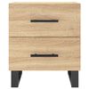 vidaXL Κομοδίνο Sonoma Δρυς 40 x 35 x 47,5 εκ. από Επεξεργασμένο Ξύλο