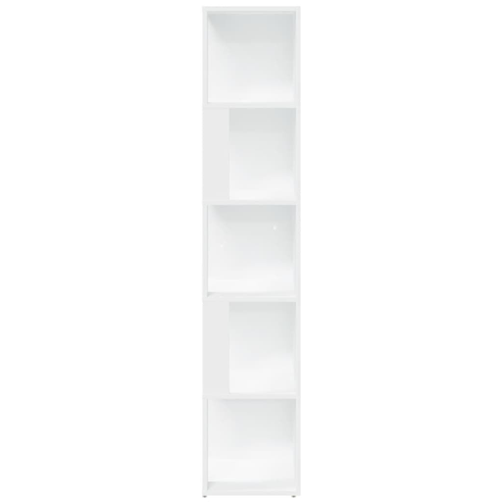 vidaXL Ντουλάπι Γωνία Λευκό 33 x 33 x 164,5 εκ. από Επεξ. Ξύλο