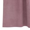 vidaXL Κουρτίνες με κουρτίνες 2 pcs Σκούρο Ροζ 140 x 140 cm Βελούδο