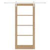 vidaXL Συρόμενη Πόρτα ORKDAL Φυσικό 86 x 198,5 cm