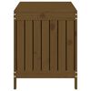 vidaXL Κουτί Αποθήκευσης Καφέ Μελί 115x49x60 εκ. Μασίφ Ξύλο Πεύκου