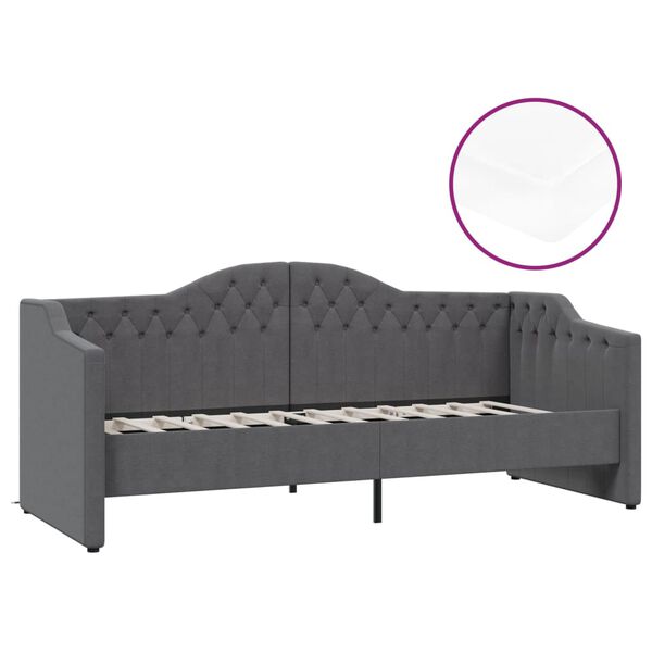 vidaXL &Kappa;&alpha;&nu;&alpha;&pi;έ&sigmaf; &Kappa;&rho;&epsilon;&beta;ά&tau;&iota; &mu;&epsilon; &Sigma;&tau;&rho;ώ&mu;&alpha; & USB &Sigma;&kappa;. &gamma;&kappa;&rho;&iota; 90x200 &epsilon;&kappa;. &Upsilon;&phi;&alpha;&sigma;&mu;ά&tau;&iota;&nu;&omicron;&sigmaf;