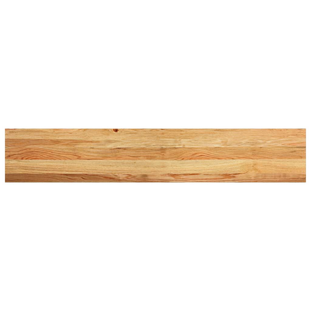 vidaXL Περβάζια παραθύρων 2 τεμ. Αν. Καφέ 140x25x2εκ. Μασίφ Ξύλο Δρυός