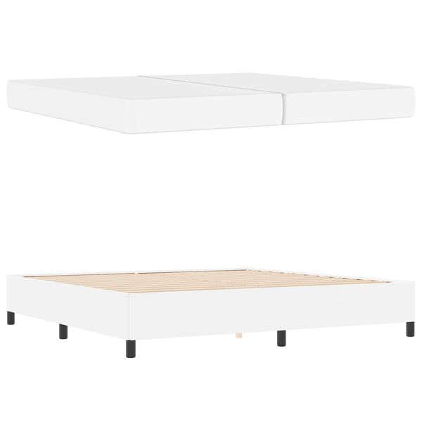 vidaXL &Sigma;&kappa;&epsilon;&lambda;&epsilon;&tau;ό&sigmaf; &Kappa;&rho;&epsilon;&beta;&alpha;&tau;&iota;&omicron;ύ &mu;&epsilon; &sigma;&tau;&rho;ώ&mu;&alpha; &Lambda;&epsilon;&upsilon;&kappa;ό 200 x 200 cm ύ&phi;&alpha;&sigma;&mu;&alpha;