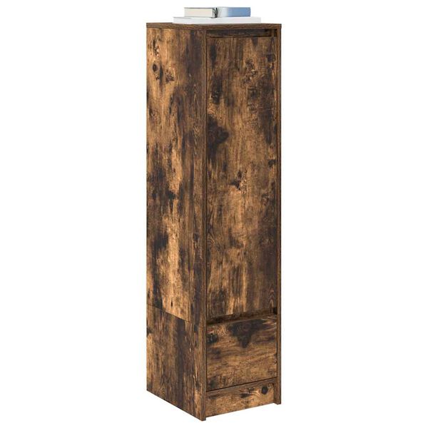 vidaXL Ντουλάπα Καπνιστή δρυς 29,5x34x119,5 εκ. Επεξεργασμένο Ξύλο
