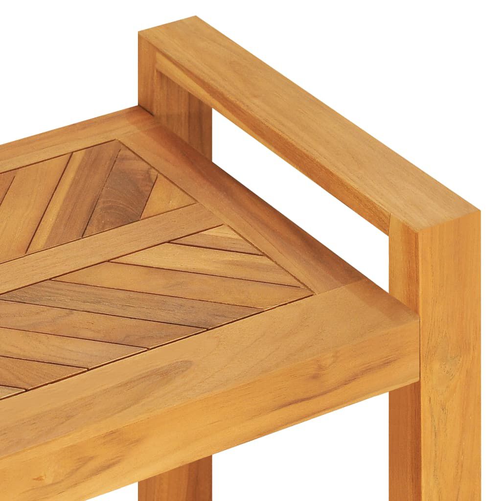 vidaXL Παγκάκι 120 εκ. από Μασίφ Ξύλο Teak