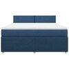 vidaXL &Kappa;&rho;&epsilon;&beta;ά&tau;&iota; Boxspring &mu;&epsilon; &Sigma;&tau;&rho;ώ&mu;&alpha; &Mu;&pi;&lambda;&epsilon; 180x200 &epsilon;&kappa;. &Upsilon;&phi;&alpha;&sigma;&mu;ά&tau;&iota;&nu;&omicron;