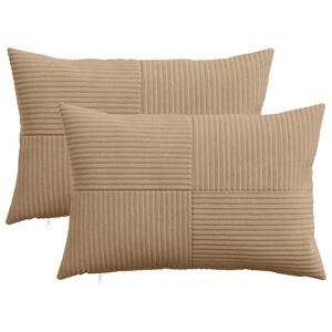 vidaXL &Kappa;ά&lambda;&upsilon;&mu;&mu;&alpha; &Mu;&alpha;&xi;&iota;&lambda;&alpha;&rho;&iota;&omicron;ύ 2 pcs ALMELO &Kappa;&alpha;&phi;έ 30 x 50 cm &kappa;&omicron;&rho;&nu;&tau;&omicron;&upsilon;&rho;ό&iota;