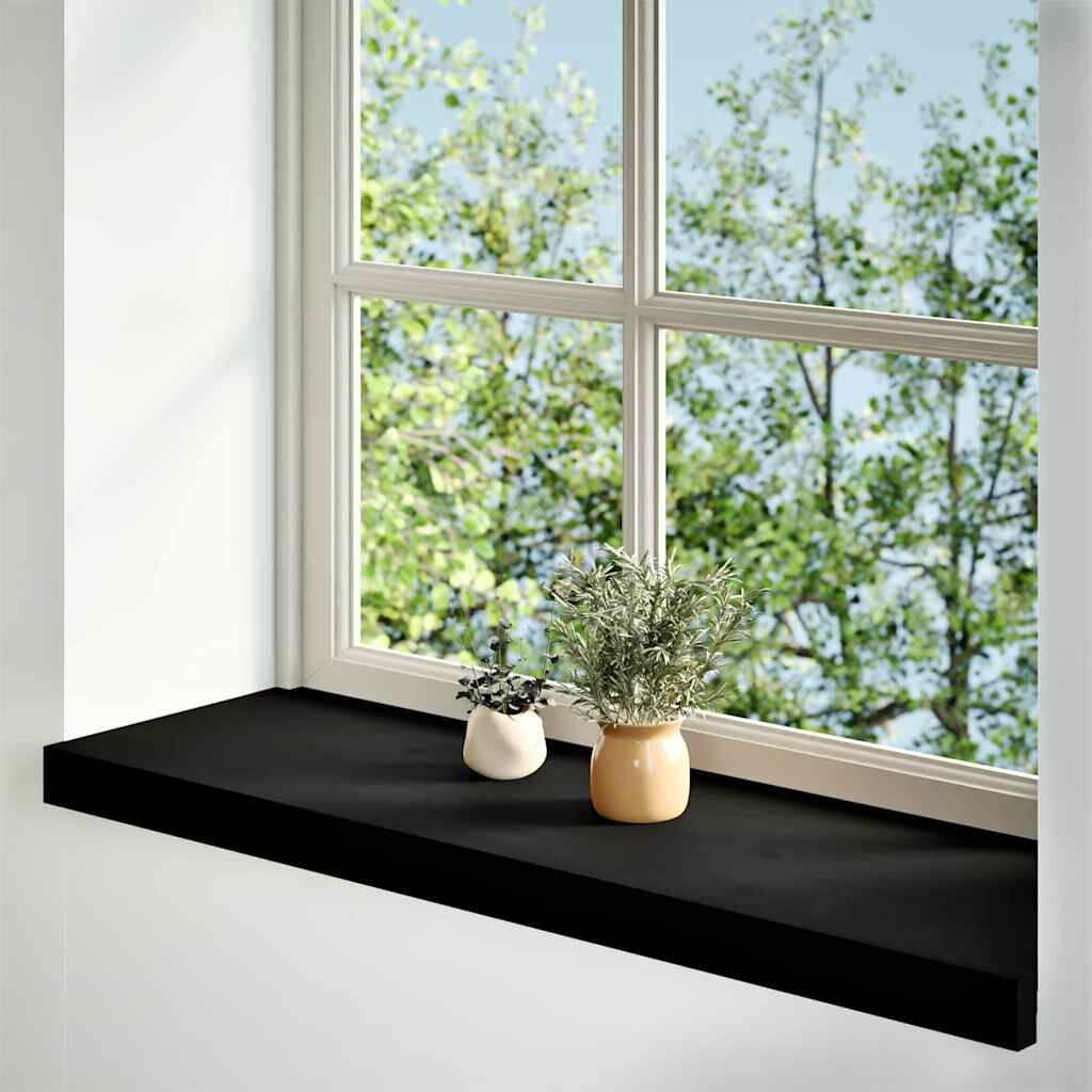 vidaXL Περβάζια παραθύρων 2 τεμ. Σκ. Καφέ 70x30x2 εκ. Μασίφ Ξύλο Δρυός