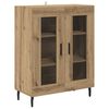 vidaXL Highboard 2 pcs &Pi;&alpha;&lambda;&iota;ό &Xi;ύ&lambda;&omicron; &Sigma;ύ&nu;&theta;&epsilon;&tau;&omicron; &Xi;ύ&lambda;&omicron; &kappa;&alpha;&iota; &Gamma;&upsilon;&alpha;&lambda;ί