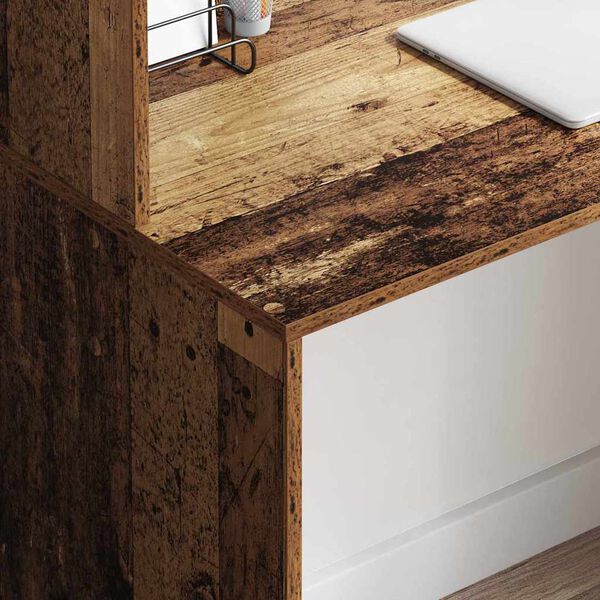 vidaXL Γραφείο Παλαιό ξύλο 102 x 50 x 124 εκ. Επεξεργασμένο ξύλο