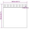 vidaXL Κουρτίνες με κουρτίνες 2 pcs Σκούρο Ροζ 140 x 140 cm Βελούδο