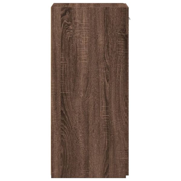 vidaXL Μπουφές Καφέ Δρυς 30x42,5x93 εκ. από Επεξεργασμένο Ξύλο