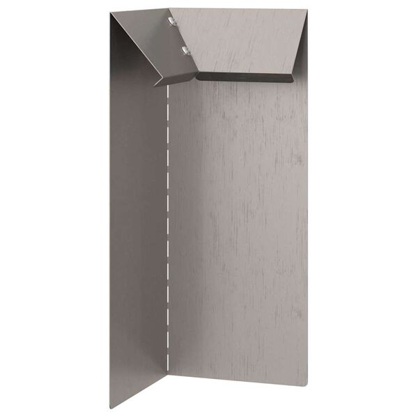 vidaXL Φράκτης σαλιγκαριών Σκ rusty 10 x 10 x 25 εκ