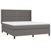 vidaXL &Kappa;&rho;&epsilon;&beta;ά&tau;&iota; Boxspring &mu;&epsilon; &Sigma;&tau;&rho;ώ&mu;&alpha; & LED &Gamma;&kappa;&rho;&iota; 180x200 &epsilon;&kappa;. &Sigma;&upsilon;&nu;&theta;. &Delta;έ&rho;&mu;&alpha;