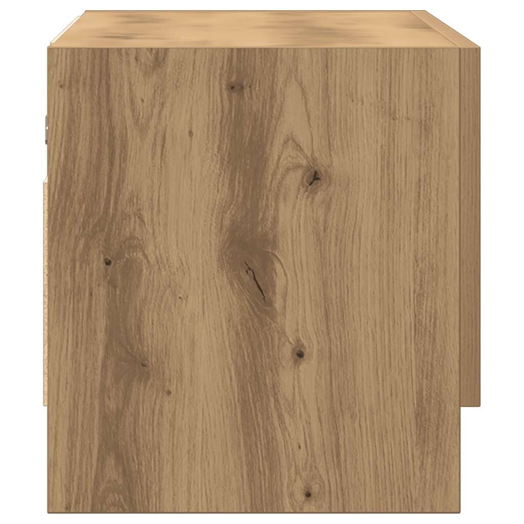 vidaXL Ντουλάπα Artisan Δρυς 70x32,5x35 cm Ξύλο μηχανής