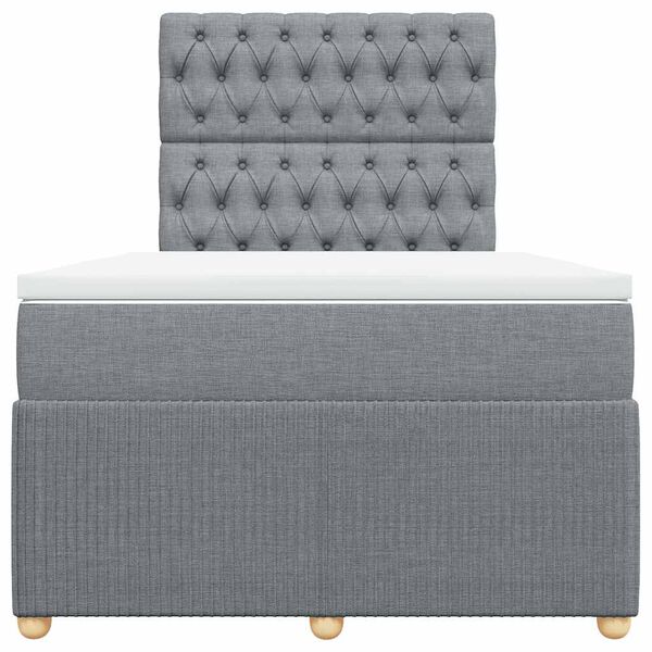 vidaXL &Kappa;&rho;&epsilon;&beta;ά&tau;&iota; Boxspring &mu;&epsilon; &Sigma;&tau;&rho;ώ&mu;&alpha; &Alpha;&nu;&omicron;&iota;&chi;&tau;ό &Gamma;&kappa;&rho;&iota; 120x190 &epsilon;&kappa;. &Upsilon;&phi;&alpha;&sigma;&mu;ά&tau;&iota;&nu;&omicron;