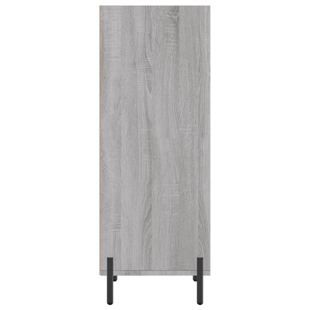 vidaXL Ντουλάπι Γκρι sonoma 34,5x32,5x90εκ. από Επεξεργασμένο Ξύλο