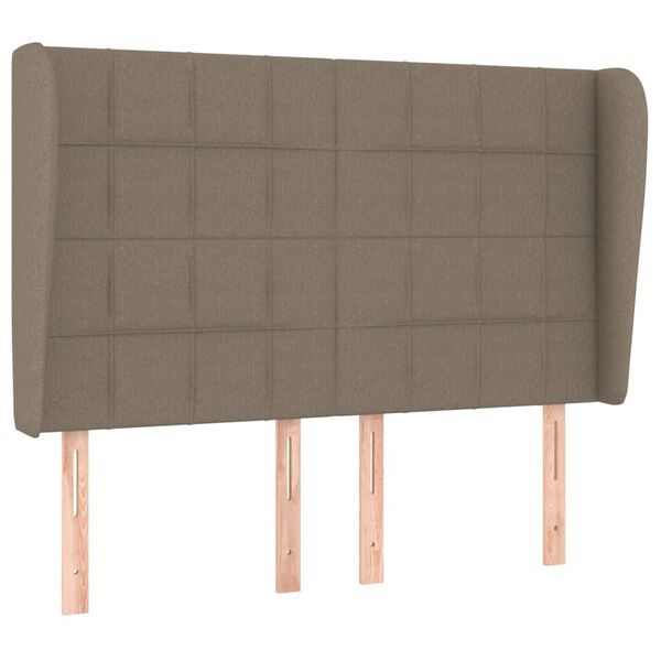 vidaXL &Kappa;&epsilon;&phi;&alpha;&lambda;ά&rho;&iota; &mu;&epsilon; &Pi;&tau;&epsilon;&rho;ύ&gamma;&iota;&alpha; Taupe 147x23x118/128 &epsilon;&kappa;. &Upsilon;&phi;&alpha;&sigma;&mu;ά&tau;&iota;&nu;&omicron;