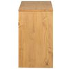 vidaXL Ντουλάπι SAUDA Δρυς 80x43x75,5 εκ. από Μασίφ Ξύλο Πεύκου