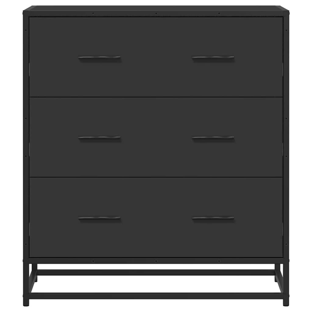 vidaXL Ραφιέρα Καφέ Δρυς 68x35x76 εκ. Επεξ. Ξύλο + Μέταλλο