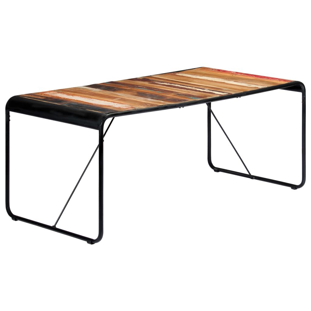 vidaXL Τραπεζαρία 180 x 90 x 76 εκ. από Μασίφ Ανακυκλωμένο Ξύλο