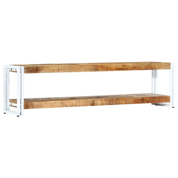 vidaXL Έπιπλο Τηλεόρασης 150 x 30 x 40 εκ. από Μασίφ Ξύλο Μάνγκο