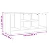 vidaXL Παπουτσοθήκη ALTA Λευκή 100 x 35 x 45 εκ. από Μασίφ Ξύλο Πεύκου