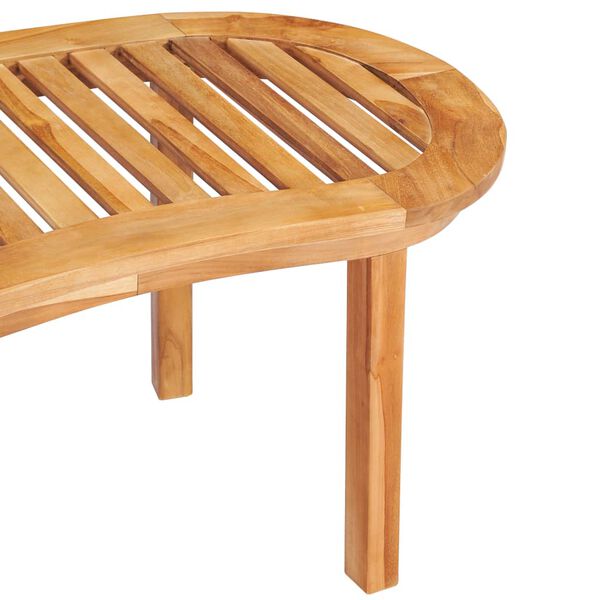 vidaXL Τραπεζάκι Σαλονιού 90 x 50 x 45 εκ. από Μασίφ Ξύλο Teak