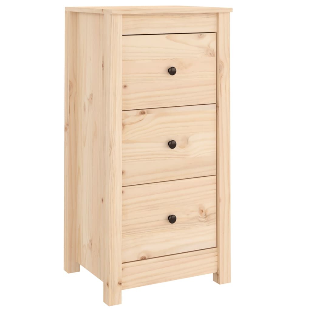 vidaXL Ντουλάπι 40 x 35 x 80 εκ. από Μασίφ Ξύλο Πεύκου