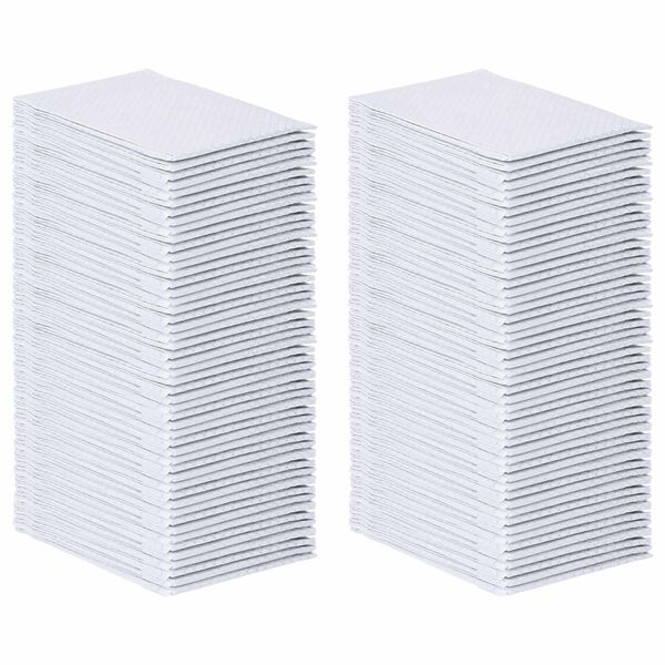 vidaXL Πατάκι Εκπαίδευσης Κατοικιδίου Μονόχρωμο 100 pcs 90 x 60 cm