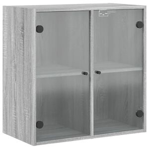 vidaXL &Nu;&tau;&omicron;&upsilon;&lambda;ά&pi;&iota; &Tau;&omicron;ί&chi;&omicron;&upsilon; Sonoma &Gamma;&kappa;&rho;&iota; 68x37x68,5 &epsilon;&kappa;. &mu;&epsilon; &Gamma;&upsilon;ά&lambda;&iota;&nu;&epsilon;&sigmaf; &Pi;ό&rho;&tau;&epsilon;&sigmaf;