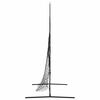 vidaXL Μπέιζμπολ & Σόφτμπολ Μαύρο 250 x 106 x 209 εκ. Πολυεστέρας