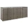 vidaXL &Pi;&lambda;&alpha;ί&sigma;&iota;&omicron; &gamma;&iota;&alpha; &Kappa;ά&delta;&omicron; &Alpha;&pi;&omicron;&rho;&rho;. &mu;&epsilon; &Rho;ό&delta;&epsilon;&sigmaf; &Gamma;&kappa;&rho;&iota; 274x80x117 &epsilon;&kappa; &Sigma;&upsilon;&nu;&theta;. &Rho;&alpha;&tau;ά&nu;