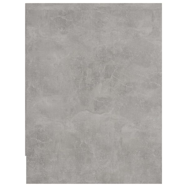 vidaXL Κομοδίνα 2 τεμ. Γκρι Σκυροδέματος 40x30x40 εκ. από Επεξ. Ξύλο