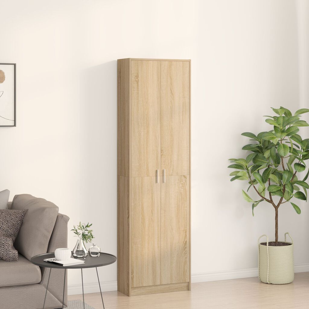 vidaXL ντουλάπα Σονομα 55x25x189 εκ. Επεξεργασμένο Ξύλο