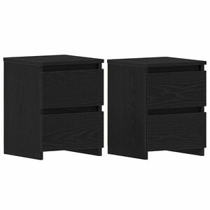 vidaXL &Kappa;&omicron;&mu;&omicron;&delta;ί&nu;&omicron; 2 pcs &Mu;&alpha;ύ&rho;&eta; &Omicron;&xi;&upsilon;ά 30 x 30 x 40 cm &Epsilon;&pi;&epsilon;&xi;&epsilon;&rho;&gamma;&alpha;&sigma;&mu;έ&nu;&omicron; &xi;ύ&lambda;&omicron;