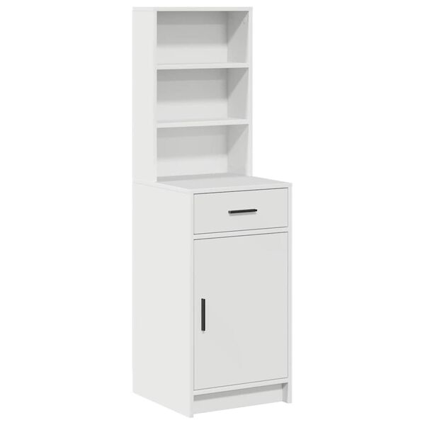 vidaXL Highboard &Lambda;&epsilon;&upsilon;&kappa;ό 40 x 40,5 x 135 &epsilon;&kappa;. &Epsilon;&pi;&epsilon;&xi;&epsilon;&rho;&gamma;&alpha;&sigma;&mu;έ&nu;&omicron; &xi;ύ&lambda;&omicron;