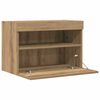 vidaXL Ντουλάπι Τηλεόρασης Τοίχου artisan δρυς 60 x 30 x 40 εκ.