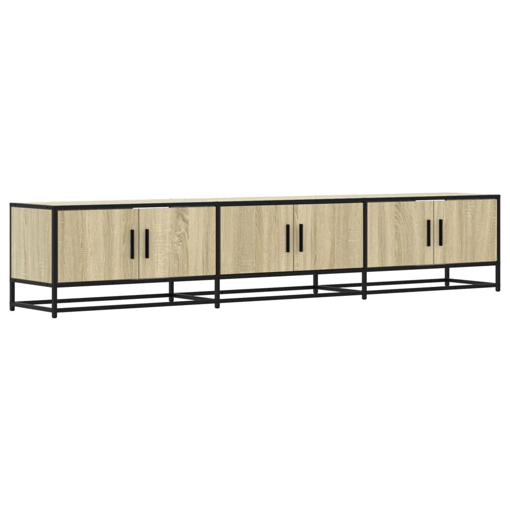 vidaXL Έπιπλο Τηλεόρασης Sonoma Δρυς 210x35x41 εκ. Επεξ. Ξύλο