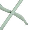 vidaXL Πτυσσόμενη Καρέκλα Κήπου 2 pcs Πράσινο 55 x 56.5 x 91εκ Ατσάλι