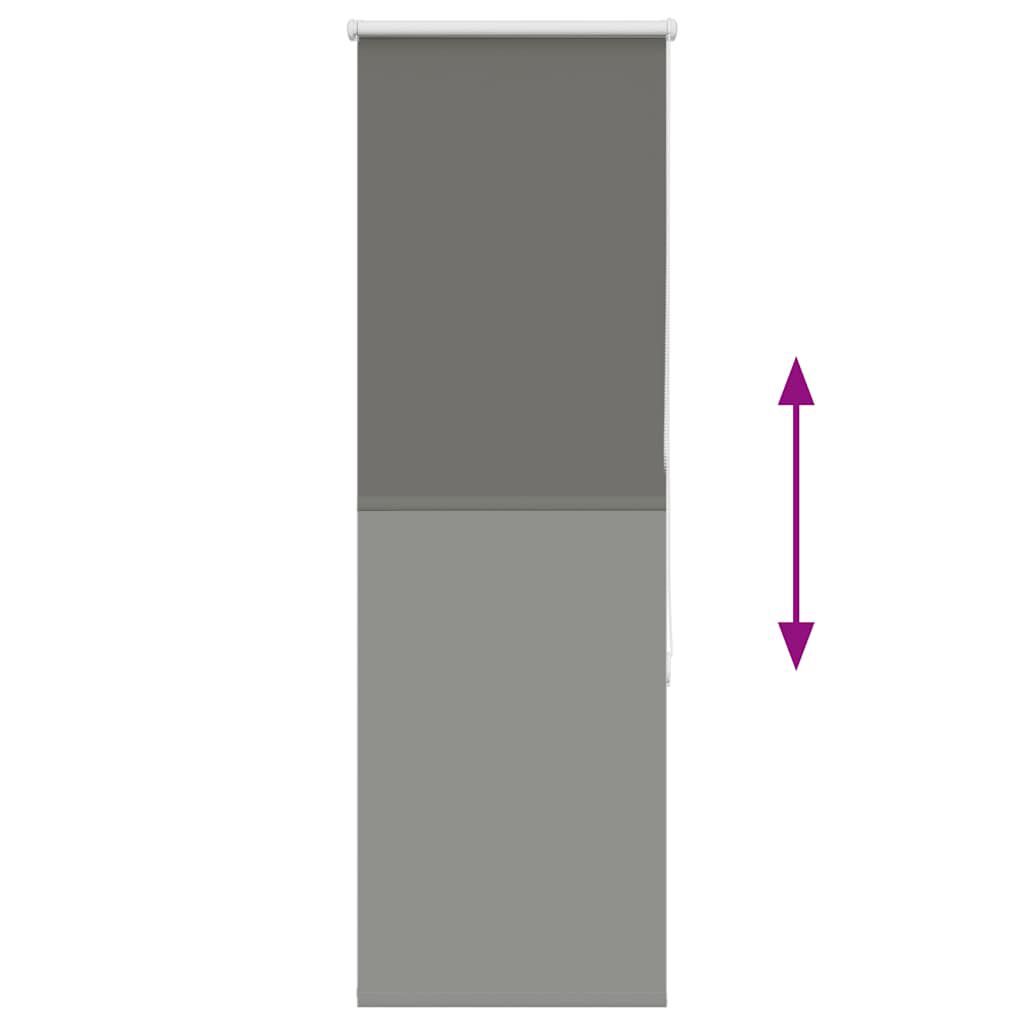vidaXL Ρολέρ Μπλακάουτ γκρί 60x130 cm Πλάτος υφάσματος 55,7 cm