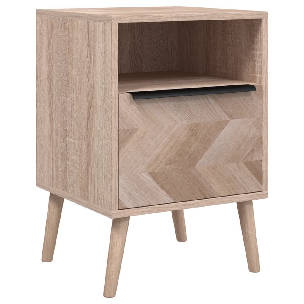Finori Κομοδίνο Lusk 61A Sonoma Δρυς 38,5 x 38,5 x 57 εκ.