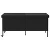vidaXL Κουτί Αποθήκευσης Κήπου με Ρόδες 160x55x75 εκ. Συνθετικό Ρατάν