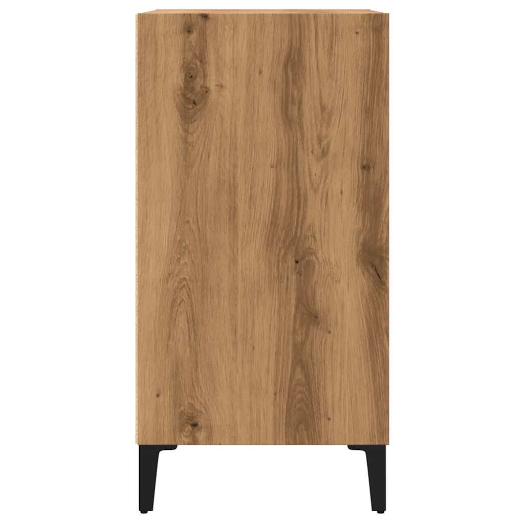 vidaXL Μπουφές Αρτισιανή Δρυς 57x35x75 εκ. από Επεξεργασμένο Ξύλο