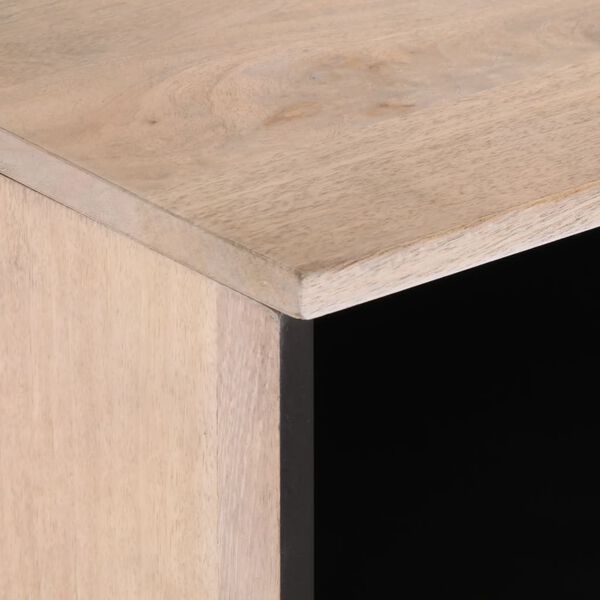 vidaXL Έπιπλο Τηλεόρασης 100x34x46 εκ. από Μασίφ Ξύλο Μάνγκο