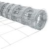 vidaXL Περίφραξη αγρού Ασημί 100 x 0.8 μ Γαλβανισμένος χάλυβας