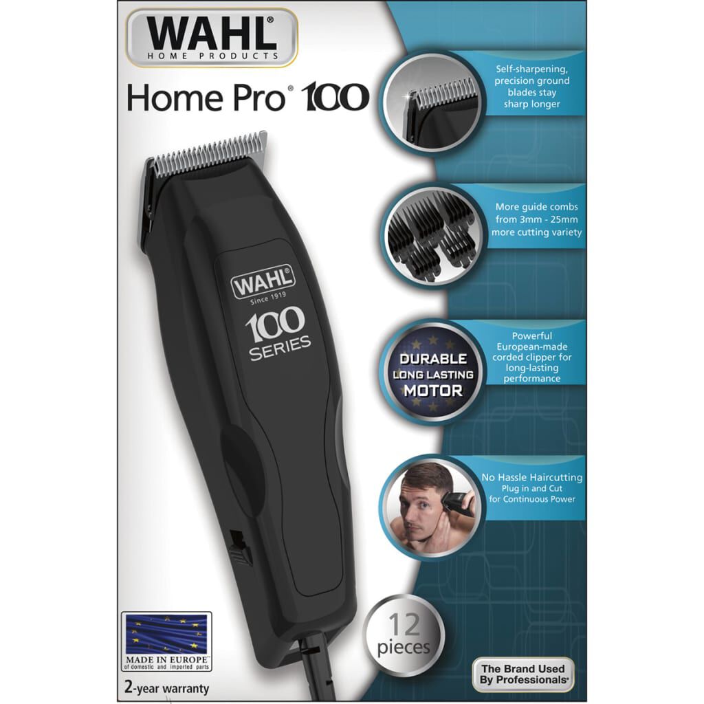 vidaXL Κουρευτική Μηχανή Home Pro 100 Series 12 Τεμαχίων 1395.0460