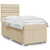 vidaXL &Kappa;&rho;&epsilon;&beta;ά&tau;&iota; Boxspring &mu;&epsilon; &Sigma;&tau;&rho;ώ&mu;&alpha; &Kappa;&rho;&epsilon;&mu; 90x200 &epsilon;&kappa;.&Upsilon;&phi;&alpha;&sigma;&mu;ά&tau;&iota;&nu;&omicron;